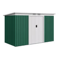 Storage Shed for Outdoor Use in Galvanized Steel - 150 x 100 x 120