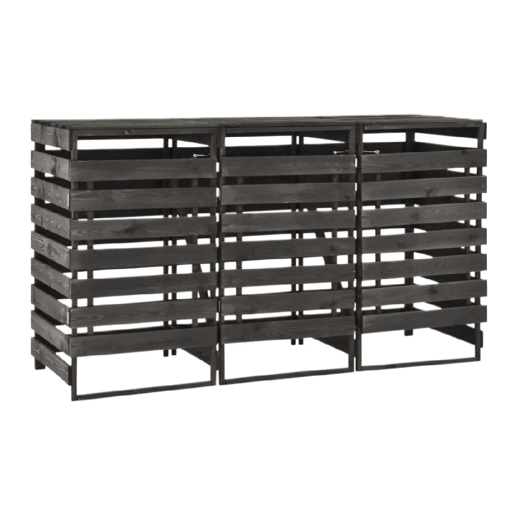 Storage Console Table for Living Room in Reclaimed Wood - 120 x 40 x 80